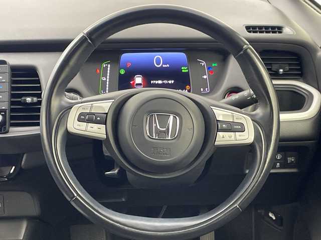 ホンダ フィット e:HEVホーム 群馬県 2021(令3)年 3.8万km クリスタルブラックパール 純正9型ナビ　バックカメラ　ETC　ドラレコ　アダプティブクルーズコントロール　衝突被害軽減ブレーキ　レーンアシスト　クリアランスソナー　LEDヘッドライト　オートライト　スマートキー　禁煙車