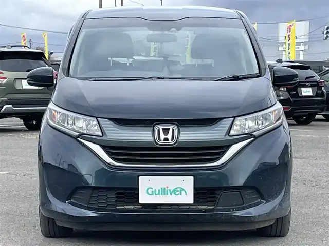 ホンダ フリード＋ G 道央・札幌 2018(平30)年 7.9万km フォレストグリーンパール ワンオーナー/社外メモリーナビ/CD/DVD/BT/フルセグ/CMBS/横滑り防止装置/アダプティブクルーズコントロール/ヒルスタートアシスト/レーンキープアシスト/バックカメラ/ビルトインETC/ドライブレコーダー/アイドリングストップ/ECONモード/片側パワースライドドア/ステアリングリモコン/レーダー探知機/プッシュスタート/スマートキー/ハロゲンヘッドライト/ヘッドライトレベライザー/電動格納ミラー/ウィンカーミラー/純正フロアマット/ドアバイザー/社外エンジンスターター