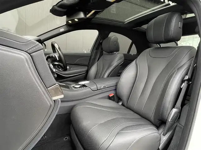 メルセデス・ベンツ Ｓ３００ ハイブリッド AMGライン 長野県 2016(平28)年 2.9万km ダイヤモンドホワイト パノラミックスライディングルーフ/ＨＵＤ（ヘッドアップディスプレイ）/パフュームアトマイザー/ブラックレザーシート/シートヒーター（F/R）/D/Nメモリ付きパワーシート/電動チルトステアリング/純正HDDナビゲーション/フルセグテレビ/３６０°ビューカメラ/オートトランク/レーダーセーフティパッケージ/ＬＥＤヘッドライト/キーレスゴー/ETC2.0/保証書・取説・スペアキー