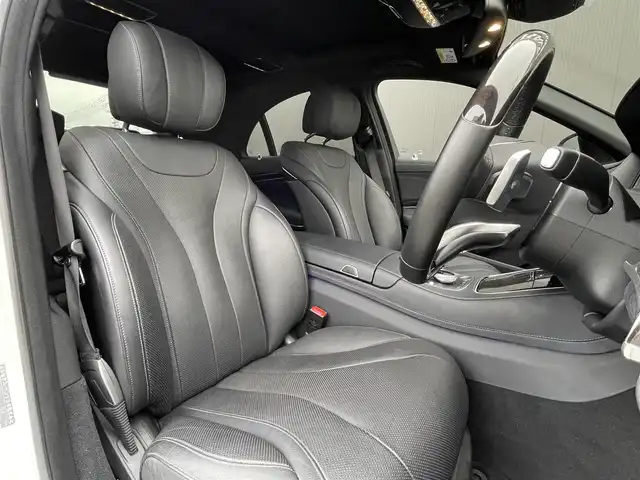 メルセデス・ベンツ Ｓ３００ ハイブリッド AMGライン 長野県 2016(平28)年 2.9万km ダイヤモンドホワイト パノラミックスライディングルーフ/ＨＵＤ（ヘッドアップディスプレイ）/パフュームアトマイザー/ブラックレザーシート/シートヒーター（F/R）/D/Nメモリ付きパワーシート/電動チルトステアリング/純正HDDナビゲーション/フルセグテレビ/３６０°ビューカメラ/オートトランク/レーダーセーフティパッケージ/ＬＥＤヘッドライト/キーレスゴー/ETC2.0/保証書・取説・スペアキー