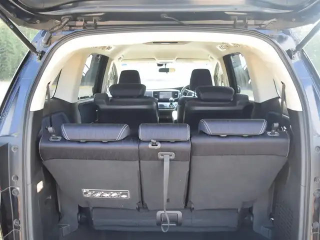 ホンダ オデッセイ アブソルート 20thアニバーサリー 兵庫県 2014(平26)年 2.1万km 黒 ワンオーナー/純正ナビ/バックカメラ/ETC/フルセグTV/両側パワースライドドア/CTBA/ステアリングリモコン/クルーズコントロール/パドルシフト/LEDヘッドライト/あんしんパッケージ/オートライト/純正アルミホイール/スマートキー