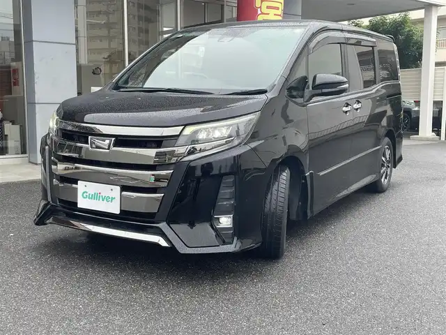トヨタ ノア Si ダブルバイビー 愛知県 2018(平30)年 12万km ブラック メモリナビ/フルセグテレビ/バックカメラ/アイドリングストップ/クルーズコントロール/両側パワースライドドア/ETC