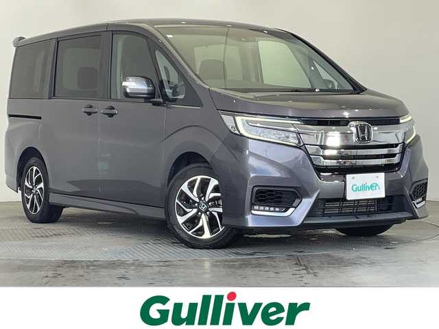 ホンダ ステップワゴン スパーダ ホンダセンシング 栃木県 2020(令2)年 4.3万km モダンスティールM 純正メモリナビ/(フルセグTV・Bluetooth・CD・DVD・AppleCarPlay・USB・SD)/バックカメラ/純正後席モニター/ホンダセンシング/ ・衝突軽減ブレーキ/ ・レーンキープアシスト/両側パワースライドドア/わくわくゲート/前方ドライブレコーダー/LEDヘッドライト/オートライト/パドルシフト/純正アルミホイール/純正フロアマット/ウォークスルー/スマートキー