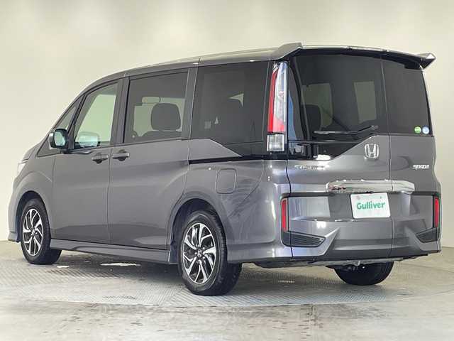 ホンダ ステップワゴン スパーダ ホンダセンシング 栃木県 2020(令2)年 4.3万km モダンスティールM 純正メモリナビ/(フルセグTV・Bluetooth・CD・DVD・AppleCarPlay・USB・SD)/バックカメラ/純正後席モニター/ホンダセンシング/ ・衝突軽減ブレーキ/ ・レーンキープアシスト/両側パワースライドドア/わくわくゲート/前方ドライブレコーダー/LEDヘッドライト/オートライト/パドルシフト/純正アルミホイール/純正フロアマット/ウォークスルー/スマートキー