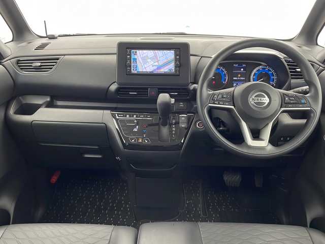 日産 ルークス HWS X アーバンクロム プロパイロットED 千葉県 2022(令4)年 2.7万km ブラック 純正ディーラーオプションナビ/BT フルセグTV CD SD/全方位カメラ/衝突軽減ブレーキ/前後コーナーセンサー/レーンキープアシスト/ロールサンシェード/両側パワースライドドア/純正フロアマット/LEDヘッドライト/オートライト/アイドリングストップ/横滑り防止/スマートキー/プッシュスタート