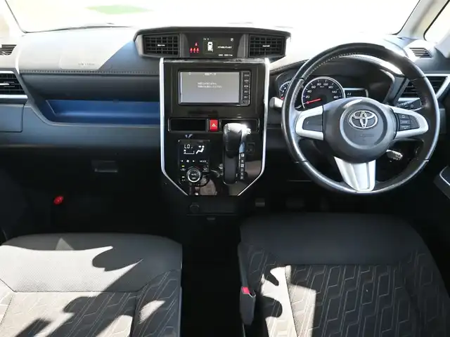 トヨタ タンク カスタムG S 千葉県 2018(平30)年 6.1万km ファインブルーマイカメタリック/シルバー2トーン スマートアシストII/クルーズコントロール/エコアイドル/両側パワースライドドア/純正SDナビ/ワンセグTV/【CD再生機能　Bluetooth接続】/ドライブレコーダー（DRT-H66A）/革巻きステアリング/LEDヘッドライト/フォグライト/ウインカーミラー/リアコーナーセンサー/純正14インチアルミホイル/キーフリーシステム