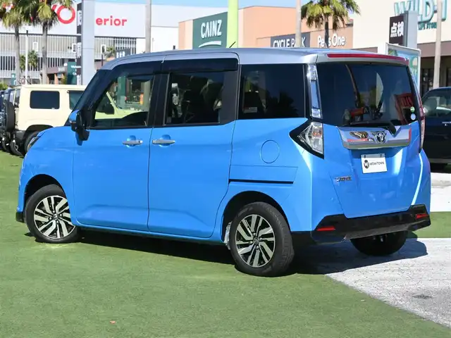 トヨタ タンク カスタムG S 千葉県 2018(平30)年 6.1万km ファインブルーマイカメタリック/シルバー2トーン スマートアシストII/クルーズコントロール/エコアイドル/両側パワースライドドア/純正SDナビ/ワンセグTV/【CD再生機能　Bluetooth接続】/ドライブレコーダー（DRT-H66A）/革巻きステアリング/LEDヘッドライト/フォグライト/ウインカーミラー/リアコーナーセンサー/純正14インチアルミホイル/キーフリーシステム