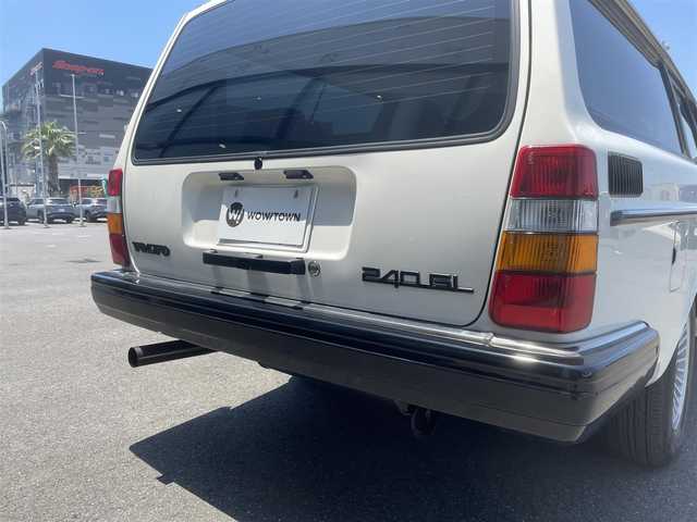 ボルボ ２４０ GL エステート 千葉県 1991(平3)年 9.9万km ポーラーホワイト 正規ディーラー車/社外キーレスエントリー/オートライト/バックカメラ/ハーフレザーシート/カロッツェリアBluetoothオーディオ/パワーウーハー/ドライブレコーダー/社外ＬＥＤヘッドライト/天張り/マットレス/トランクカーペット製作