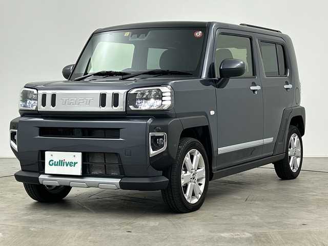 ダイハツ タフト G クロムベンチャー 三重県 2023(令5)年 0.5万km クロムグレーメタリック /7インチディスプレイオーディオ//バックカメラ//シートヒーター//ガラスルーフ//LEDヘッドライト//電動パーキングブレーキ//オートブレーキホールド//コーナーセンサー//衝突軽減ブレーキ//アイドリングストップ//パーキングアシスト//スマートキー×2//純正15インチAW