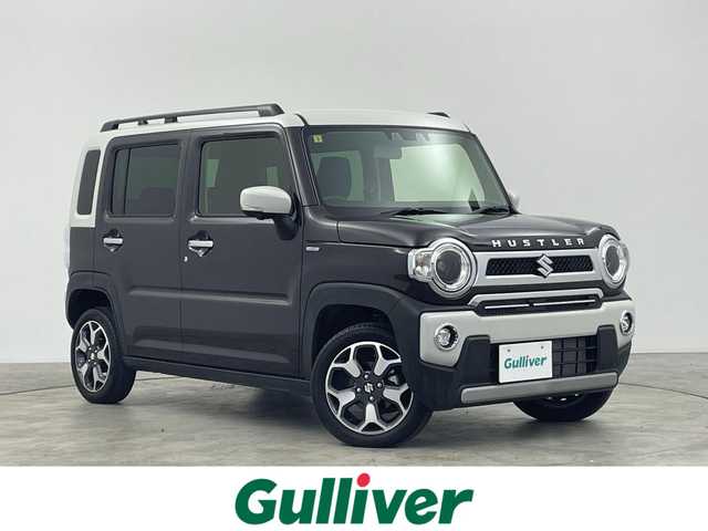スズキ ハスラー Jスタイル Ⅱ ターボ 群馬県 2023(令5)年 1.7万km アーバンブラウンパールメタリック/ソフトベージュ2トーン スズキコネクトナビ　全方位モニター　レーダークルーズコントロール　ＬＥＤ　ハイビームアシスト　シートヒーター　純正１５インチＡＷ　ステアリングリモコン　スマートキー　コーナーセンサー　ＡＢＳ　禁煙車