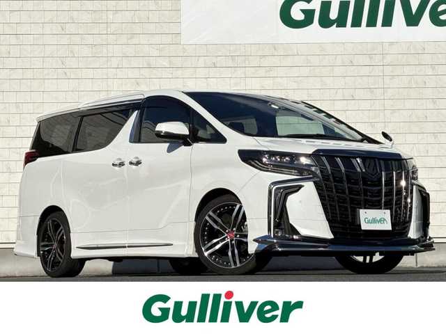 トヨタ アルファード S タイプゴールドⅡ 岩手県 2022(令4)年 2.1万km ホワイトパールクリスタルシャイン 禁煙車/4WD/モデリスタフルエアロ/純正フリップダウンモニター/ディスプレイオーディオナビ/→フルセグTV/Bluetooth/FM/AM/バックカメラ/両側パワースライドドア/パワーバックドア/ローダウン（TEIN）/社外20インチAW/ハーフレザー/ステアリングスイッチ/トヨタセーフティセンス/追従型クルーズコントロール/ブラインドスポットモニター/レーンキープアシスト/衝突軽減システム/前後コーナーセンサー/横滑り防止装置/電子パーキング/オートブレーキホールド/オートライト/オートハイビーム/LEDヘッドライト/LEDフォグライト/〇プッシュスタート/〇電動格納ミラー/〇ウィンカーミラー/〇ドアバイザー/〇フロアマット/〇シガーソケット/〇USBポート/前後ドライブレコーダー/ビルトインETC/冬タイヤ社外アルミホイール車載