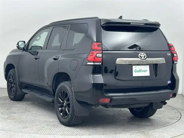 トヨタ ランドクルーザー プラド TX Lパッケージ ブラックED 道央・札幌 2020(令2)年 1万km ブラック ・４ＷＤ/・衝突軽減/・純正ナビ/・BT/USB/フルセグTV/・全方位カメラ/・ＥＴＣ2.0/・RSA/・BSM/・PCS/・アダプティブクルーズコントロール/・レーンキープアシスト/・ダウンヒルアシスト/・シートヒーター/・シートエアコン/・本革シート/・パワーシート/・ドライブレコーダー/・ＬＥＤヘッドライト/・オートライト/・オートマチックハイビーム/・フォグランプ/・プッシュスタート/・スマートキー/・３列シート/・電動格納サードシート/・パワーステアリング/・パワーウィンドウ/・コーナーセンサー/・純正フロアマット/・ルーフレール/・純正アルミホイール/・ドアバイザー
