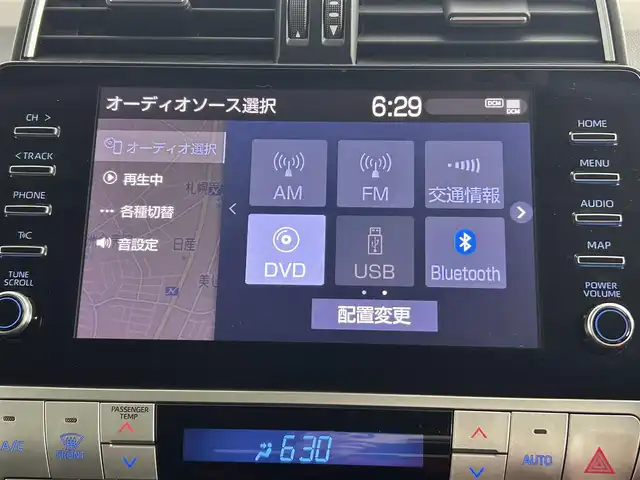 トヨタ ランドクルーザー プラド TX Lパッケージ ブラックED 道央・札幌 2020(令2)年 1万km ブラック ・４ＷＤ/・衝突軽減/・純正ナビ/・BT/USB/フルセグTV/・全方位カメラ/・ＥＴＣ2.0/・RSA/・BSM/・PCS/・アダプティブクルーズコントロール/・レーンキープアシスト/・ダウンヒルアシスト/・シートヒーター/・シートエアコン/・本革シート/・パワーシート/・ドライブレコーダー/・ＬＥＤヘッドライト/・オートライト/・オートマチックハイビーム/・フォグランプ/・プッシュスタート/・スマートキー/・３列シート/・電動格納サードシート/・パワーステアリング/・パワーウィンドウ/・コーナーセンサー/・純正フロアマット/・ルーフレール/・純正アルミホイール/・ドアバイザー