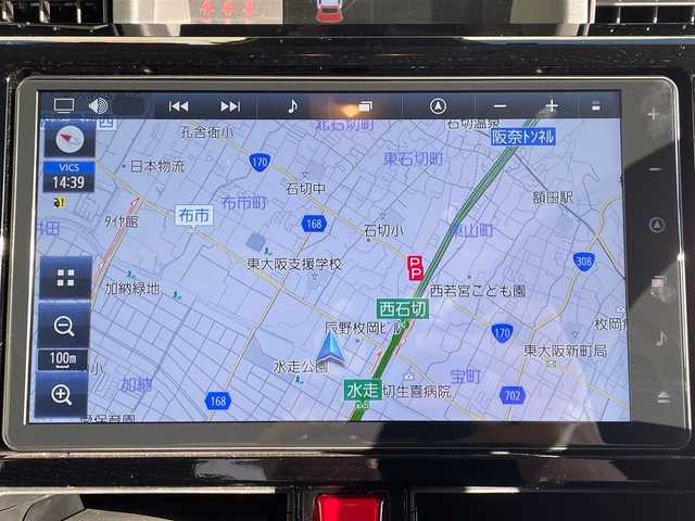 トヨタ ルーミー カスタムG 大阪府 2024(令6)年 0.2万km ブラックマイカメタリック/パールホワイト2トーン ワンオーナー/9型ナビ フルセグTV/CD DVD BT HDMI USB/全方位カメラ/2.0ETC/両側パワースライドドア/シートヒーター/コーナーセンサー/前後ドラレコ/衝突被害軽減ブレーキ/レーダークルーズコントロール/レーンアシスト/オートマチックハイビーム/LEDオートヘッドライト/フォグライト/横滑り防止/スマートキー/保証書 取説/禁煙車