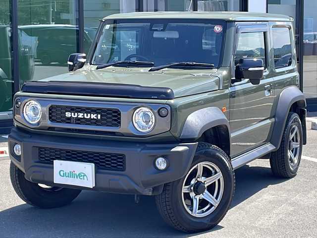 スズキ ジムニー シエラ JC 道東・釧路十勝 2018(平30)年 10.3万km ジャングルグリーン ・４WD/・純正8インチメモリナビ/・（CD・DVD・フルセグ・BT・AM・FM）/・クルーズコントロール/・スマートキー/・プッシュスタート/・横滑り防止装置/・白線逸脱防止機能/・オートライト/・衝突被害軽減ブレーキ/・ヒルディセントコントロール/・フォグライト/・前席シートヒーター/・背面タイヤ