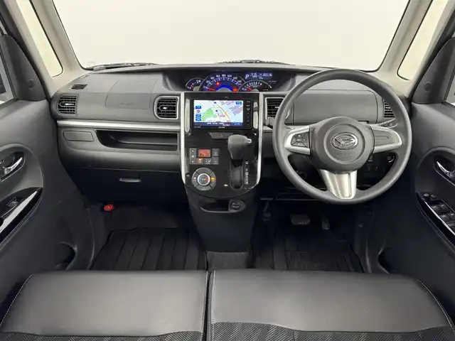 ダイハツ タント カスタム X トップED SAⅡ 福岡県 2016(平28)年 6.6万km パールホワイトⅢ 社外ナビ（フルセグＴＶ）　/ＥＴＣ　/衝突軽減ブレーキ　/横滑り防止装置　/アイドリングストップ　/片側電動スライドドア　/プッシュスタート　/電動格納式ドアミラー　/ハーフレザー　/純正１４インチＡＷ　/ＬＥＤライト