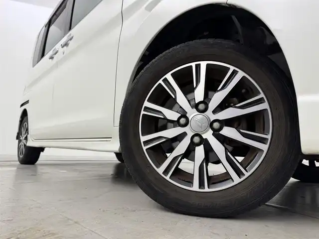 ダイハツ タント カスタム X トップED SAⅡ 福岡県 2016(平28)年 6.6万km パールホワイトⅢ 社外ナビ（フルセグＴＶ）　/ＥＴＣ　/衝突軽減ブレーキ　/横滑り防止装置　/アイドリングストップ　/片側電動スライドドア　/プッシュスタート　/電動格納式ドアミラー　/ハーフレザー　/純正１４インチＡＷ　/ＬＥＤライト