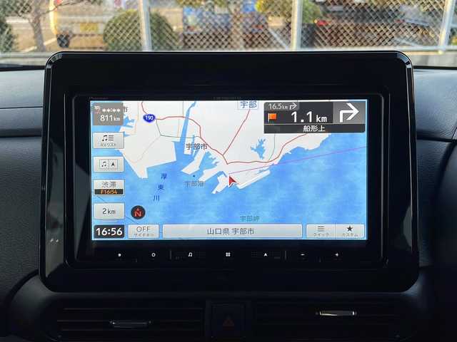 日産 ルークス HWS X プロパイロットED 山口県 2025(令7)年 1.4万km ホワイトパール 社外9インチメモリナビ/・フルセグテレビ（キャンセラー付き）/・CD/DVD/AM/FM/・Bluetooth/・iPod/USB/AUX/HDMI/ハンズフリー両側パワースライドドア/LEDヘッドライト/フォグランプ/プロパイロット/・インテリジェントエマージェンシーブレーキ/・踏み間違え防止機能/・アダプティブLEDヘッドライト/・インテリジェントアラウンドビューモニター/・クリアランスソナー/・車線逸脱警報/・車線逸脱防止支援システム/・前方衝突予測警報/・ふらつき警報/・標識検知機能/電動パーキングブレーキ/純正アルミホイール/純正ゴムマット/プッシュスタート/スマートキー