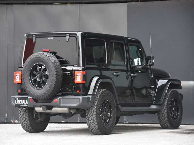 クライスラー・ジープ ジープ ラングラー アンリミテッド サハラ 和歌山県 2020(令2)年 3万km 黒 社外F/Rバンパー /MKW17incAW /黒革 /ヒッチメンバー /純ナビ /Bカメラ /Fカメラ /CarPlay /Bluetoothオーディオ /ACC /BSM /衝突軽減ブレーキ /前後センサー /スマートキー /ドラレコ /シートヒーター /LEDライト /ETC/スペアキー