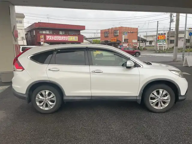 ホンダ ＣＲ－Ｖ 24G 茨城県 2012(平24)年 9.1万km ホワイトオーキッドパール 純正ナビ/テレビキャンセラー/ETC/パドルシフト/クルーズコントロール/エンジンスターター/電格ミラー/純正フロアマット