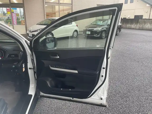 ホンダ ＣＲ－Ｖ 24G 茨城県 2012(平24)年 9.1万km ホワイトオーキッドパール 純正ナビ/テレビキャンセラー/ETC/パドルシフト/クルーズコントロール/エンジンスターター/電格ミラー/純正フロアマット