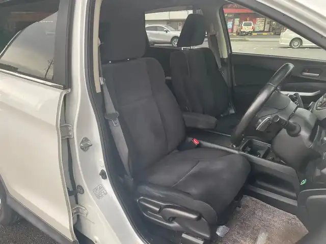 ホンダ ＣＲ－Ｖ 24G 茨城県 2012(平24)年 9.1万km ホワイトオーキッドパール 純正ナビ/テレビキャンセラー/ETC/パドルシフト/クルーズコントロール/エンジンスターター/電格ミラー/純正フロアマット