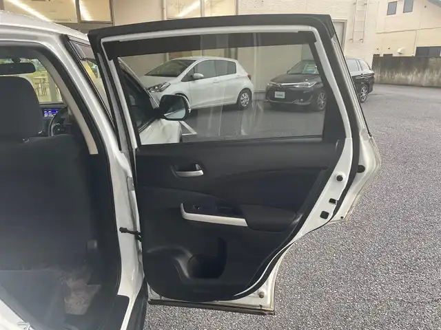 ホンダ ＣＲ－Ｖ 24G 茨城県 2012(平24)年 9.1万km ホワイトオーキッドパール 純正ナビ/テレビキャンセラー/ETC/パドルシフト/クルーズコントロール/エンジンスターター/電格ミラー/純正フロアマット