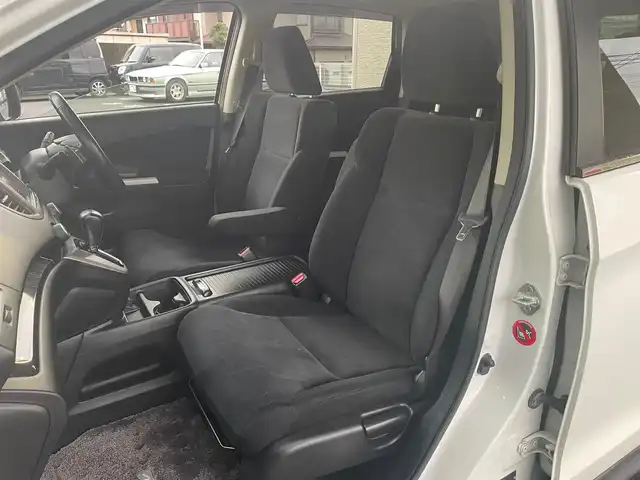 ホンダ ＣＲ－Ｖ 24G 茨城県 2012(平24)年 9.1万km ホワイトオーキッドパール 純正ナビ/テレビキャンセラー/ETC/パドルシフト/クルーズコントロール/エンジンスターター/電格ミラー/純正フロアマット
