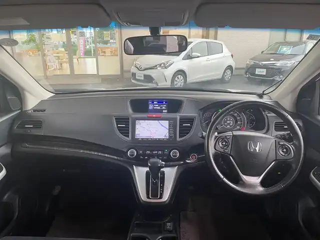 ホンダ ＣＲ－Ｖ 24G 茨城県 2012(平24)年 9.1万km ホワイトオーキッドパール 純正ナビ/テレビキャンセラー/ETC/パドルシフト/クルーズコントロール/エンジンスターター/電格ミラー/純正フロアマット
