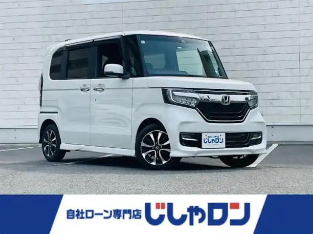 ホンダ Ｎ ＢＯＸ カスタム G L ホンダセンシング 岡山県 2019(平31)年 13万km プラチナホワイトパール (株)IDOMが運営する【じしゃロン岡山店】の自社ローン専用車両です。こちらは現金またはオートローンご利用時の価格です。 自社ローンご希望の方は別途その旨お申し付け下さい/＊純正ナビ（VXM-194Ci）/＊片側パワスラ/＊バックカメラ/＊プッシュST/＊Bluetooth接続/＊スマートキー