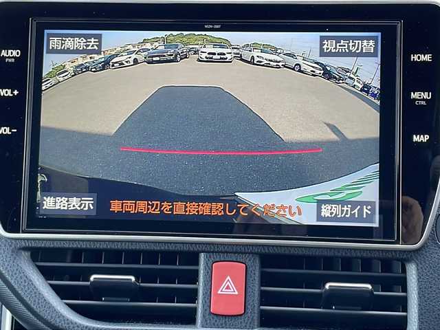 トヨタ ヴォクシー ハイブリッド ZS 煌Ⅲ 茨城県 2021(令3)年 1.2万km ブラック セーフティセンス/純正フリップダウンモニター/純正ナビ/　　CD/DVD/BT/フルセグ/バックカメラ/両側パワースライドドア /クルーズコントロール/LEDオートライト/オートマチックハイビーム/ハーフレザーシート/シートヒーター /純正16インチアルミホイール/クリアランスソナー /ステアリングスイッチ/スマートキー/ETC