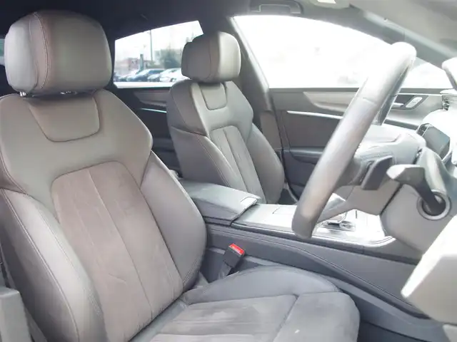 アウディ Ａ７ SB 55TFSIクワトロ 1stエディション 埼玉県 2018(平30)年 1.1万km グレイシアホワイトメタリック 特別仕様車/ブラックハーフレザーシート/アダプティブクルーズコントロール/マトリクスLED/バーチャルコックピット/CarPlay/パークセンサー/全周囲カメラ/純正ナビ/ETC/フルセグTV/シートヒーター/イージークローザードア