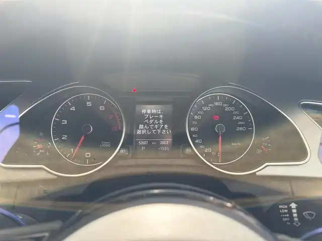 アウディ Ａ５ SB 2．0 TFSI クワトロ 京都府 2013(平25)年 5.3万km 黒 純正マルチナビ、Bluetooth/パドルシフト/黒革シート/前席シートヒーター/前席パワーシート/ディスチャージ/ETC/社外19インチアルミホイール/保証書/取扱説明書
