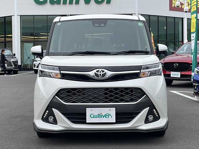 トヨタ タンク カスタムG 長野県 2020(令2)年 2.8万km パールホワイトⅢ 純正SDナビ（NSCN-W68）/FM・AM・CD・ワンセグテレビ/Bluetooth Audio/バックカメラ/純正14インチアルミホイール/衝突被害軽減ブレーキ/純正ドライブレコーダー/両側パワースライドドア/前後コーナーセンサー/クルーズコントロール/革巻きステアリング/ロールサンシェード/純正フロアマット/LEDヘッドライト/オートライト/フォグランプ/ドアバイザー/プッシュスタート/スマートキー/ETC2.0