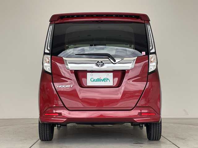 トヨタ ルーミー カスタムG 愛知県 2021(令3)年 3.7万km ファイアークォーツレッドM トヨタセーフティセンス/純正ナビ　SDカードなし/両側パワースライドドア/クルーズコントロール/バックカメラ/コーナーセンサー/純正アルミホイール/LEDヘッドライト/オートマチックハイビーム/ドライブレコーダー/衝突軽減システム/フルセグ/CD DVD/Bluetooth/ステアリングスイッチ/スマートキー/プッシュスタート