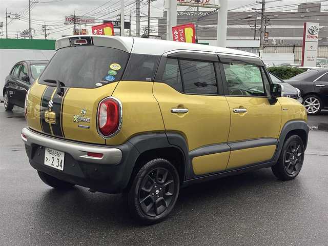 スズキ クロスビー HYBRID MZ 岡山県 2019(平31)年 5.7万km ラッシュイエローメタリック/ホワイト 2トーンルーフ 純正メモリーナビ/フルセグ/バックカメラ/Bluetooth/ビルトインETC/4WD/D/N席シートヒーター/ドライブレコーダー/スマートキー×2/プッシュスタート/パドルシフト/アイドリングストップ/クルーズコントロール/衝突被害軽減ブレーキ/レーンキープアシスト/コーナーセンサー