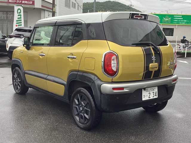スズキ クロスビー HYBRID MZ 岡山県 2019(平31)年 5.7万km ラッシュイエローメタリック/ホワイト 2トーンルーフ 純正メモリーナビ/フルセグ/バックカメラ/Bluetooth/ビルトインETC/4WD/D/N席シートヒーター/ドライブレコーダー/スマートキー×2/プッシュスタート/パドルシフト/アイドリングストップ/クルーズコントロール/衝突被害軽減ブレーキ/レーンキープアシスト/コーナーセンサー