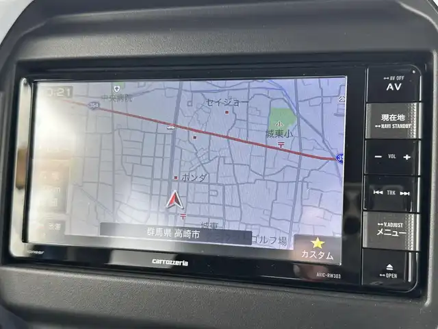 スズキ ハスラー HYBRID G 群馬県 2020(令2)年 2.9万km ブリスクブルーメタリック/ホワイト2トーンルーフ ナビ/TV/ETC/後カメラ/ドラレコ/温シート/スマートキー/アイドリングストップ/Bluetooth/CD/社外フロアマット/ABS/横滑り防止装置/レーンキープアシスト/盗難防止装置/オートライト/ハロゲン/エアバックW＋サイド/衝突被害軽減システム