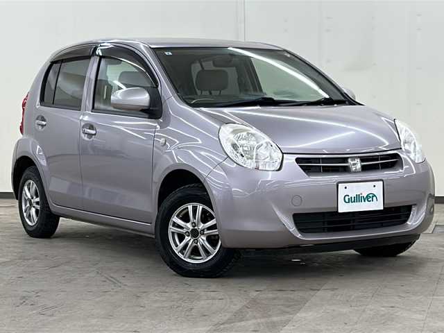 トヨタ パッソ X ユルリ 道央・札幌 2011(平23)年 5.6万km グレイッシュパープルメタリックオパール /社外ナビ(CN-E300D)//社外ワンセグテレビ//エンジンスターター//CD//Bluetooth接続//社外バックカメラ//横滑り防止装置//4WD//ABS//純正ハロゲンヘッドライト//純正フロアマット//ダブルエアバック