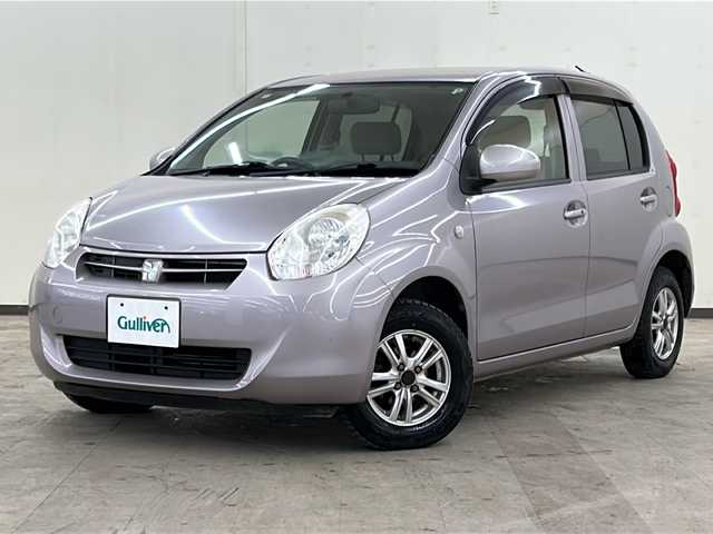 トヨタ パッソ X ユルリ 道央・札幌 2011(平23)年 5.6万km グレイッシュパープルメタリックオパール /社外ナビ(CN-E300D)//社外ワンセグテレビ//エンジンスターター//CD//Bluetooth接続//社外バックカメラ//横滑り防止装置//4WD//ABS//純正ハロゲンヘッドライト//純正フロアマット//ダブルエアバック