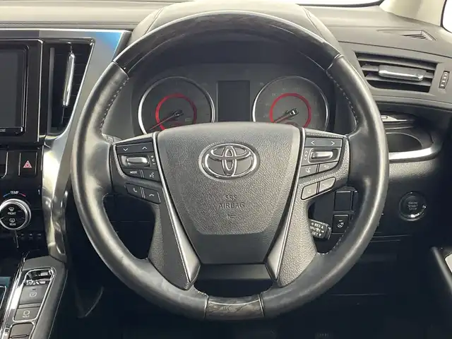 トヨタ アルファード 新潟県 2019(令1)年 2.6万km パール 9インチ大画面ナビ（Bluetooth/CD/フルセグTV/SD）/トヨタセーフティセンス/パワーステアリング/パワーウィンドウ/スマートキー/WAC/純正ビルトインETC2.0/純正AW(235/50/R18)/電動リアゲート/3眼LEDヘッドライト/D席＋N席シートヒーター/シートベンチレーション/パワーステアリング/社外前後ドラレコ（CELLSTAR CSD-790FHG）