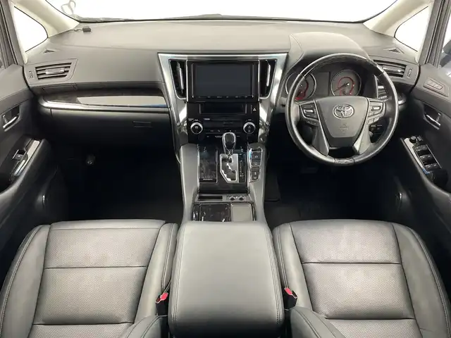 トヨタ アルファード 新潟県 2019(令1)年 2.6万km パール 9インチ大画面ナビ（Bluetooth/CD/フルセグTV/SD）/トヨタセーフティセンス/パワーステアリング/パワーウィンドウ/スマートキー/WAC/純正ビルトインETC2.0/純正AW(235/50/R18)/電動リアゲート/3眼LEDヘッドライト/D席＋N席シートヒーター/シートベンチレーション/パワーステアリング/社外前後ドラレコ（CELLSTAR CSD-790FHG）