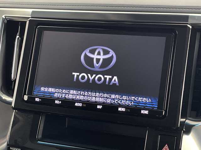 トヨタ アルファード 新潟県 2019(令1)年 2.6万km パール 9インチ大画面ナビ（Bluetooth/CD/フルセグTV/SD）/トヨタセーフティセンス/パワーステアリング/パワーウィンドウ/スマートキー/WAC/純正ビルトインETC2.0/純正AW(235/50/R18)/電動リアゲート/3眼LEDヘッドライト/D席＋N席シートヒーター/シートベンチレーション/パワーステアリング/社外前後ドラレコ（CELLSTAR CSD-790FHG）