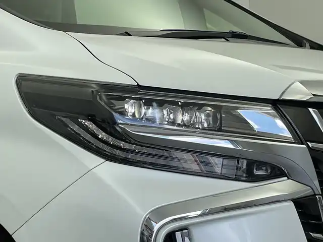 トヨタ アルファード 新潟県 2019(令1)年 2.6万km パール 9インチ大画面ナビ（Bluetooth/CD/フルセグTV/SD）/トヨタセーフティセンス/パワーステアリング/パワーウィンドウ/スマートキー/WAC/純正ビルトインETC2.0/純正AW(235/50/R18)/電動リアゲート/3眼LEDヘッドライト/D席＋N席シートヒーター/シートベンチレーション/パワーステアリング/社外前後ドラレコ（CELLSTAR CSD-790FHG）