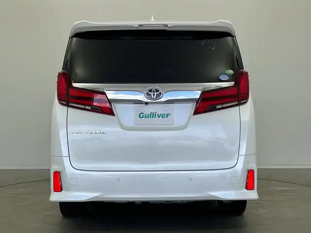 トヨタ アルファード 新潟県 2019(令1)年 2.6万km パール 9インチ大画面ナビ（Bluetooth/CD/フルセグTV/SD）/トヨタセーフティセンス/パワーステアリング/パワーウィンドウ/スマートキー/WAC/純正ビルトインETC2.0/純正AW(235/50/R18)/電動リアゲート/3眼LEDヘッドライト/D席＋N席シートヒーター/シートベンチレーション/パワーステアリング/社外前後ドラレコ（CELLSTAR CSD-790FHG）