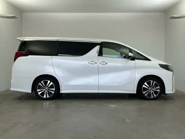 トヨタ アルファード 新潟県 2019(令1)年 2.6万km パール 9インチ大画面ナビ（Bluetooth/CD/フルセグTV/SD）/トヨタセーフティセンス/パワーステアリング/パワーウィンドウ/スマートキー/WAC/純正ビルトインETC2.0/純正AW(235/50/R18)/電動リアゲート/3眼LEDヘッドライト/D席＋N席シートヒーター/シートベンチレーション/パワーステアリング/社外前後ドラレコ（CELLSTAR CSD-790FHG）