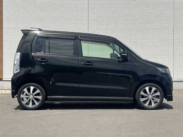 スズキ ワゴンＲ スティングレー リミテッドⅡ 秋田県 2012(平24)年 11.9万km スパークブラックパール ４WD/社外ナビ/ワンセグ/純正アルミ/スマートキー/運転席シートヒーター/プッシュスタート/ETC/純正フロアマット/純正ドアバイザー/オートライト/オートエアコン/パワーステアリング/パワーウィンドウ/電動格納ウィンカーミラー/盗難防止装置/保証書/取扱説明書/記録簿