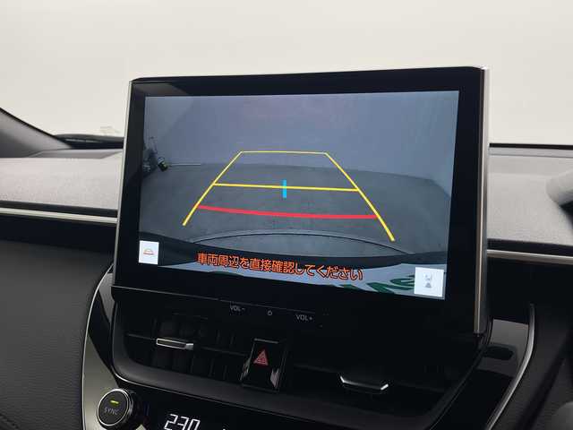 トヨタ カローラ クロス ハイブリッド Z 群馬県 2024(令6)年 2.3万km アティチュードブラックマイカ 純正１０．５型ナビ　/バックカメラ　/フルセグＴＶ　/ＥＴＣ２．０　/ハーフレザーシート　/シートヒーター　/電動リアゲート　/純正アルミホイール　/衝突被害軽減ブレーキ　/レーンアシスト　/ＬＥＤヘッドライト　/禁煙車