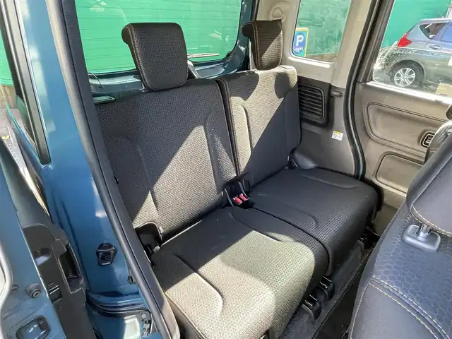 スズキ スペーシア ギア HYBRID XZターボ 岡山県 2021(令3)年 2.7万km デニムブルー ガンメタリック 2トーン 全方位モニター用カメラパッケージ/・アラウンドビューモニター/・ヘッドアップディスプレイ/ワンオーナー/純正SDナビ【CN-RZ866】/（フルセグ/BTオーディオ/DVD）/セーフティサポート/・アダクティブクルーズコントロール/・車線逸脱警報機能/・デュアルカメラブレーキサポート/ターボ/両側パワースライドドア/前席シートヒーター/ETC/ドライブレコーダー前後/取扱説明書/保証書/スペアキー×1