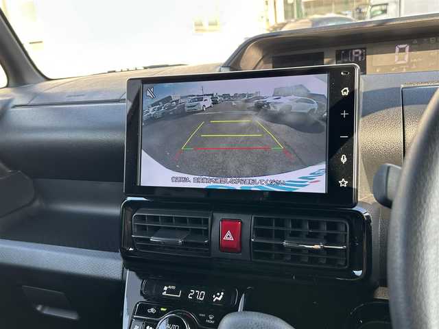 ダイハツ タント カスタム X 広島県 2023(令5)年 2.1万km シャイニングホワイトパール 純正9インチディスプレイオーディオ/　【フルセグTV/BT/USB/HDMI/AppleCarPlay】/バックカメラ/スマートアシスト/・衝突被害軽減ブレーキ/・車線逸脱抑制機能/・車線逸脱警報/・車線逸脱制御/・標識認識機能/・ふらつき警報機能/両側パワースライドドア/ハーフレザーシート/前席シートヒーター/クリアランスソナー/ETC/ドライブレコーダー/オートホールド/オートリトラミラー/オートライト/純正LEDライト/フォグランプ/スマートキー/プッシュスタート/アイドリングストップ/純正アルミホイール 14インチ/純正ドアバイザー/ロールサンシェード/ウインカーミラー/純正フロアマット/リアプライバシーガラス/スペアキー×1【スマートキー】/取扱説明書